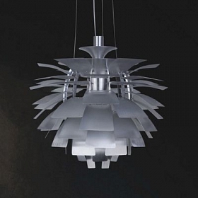 Дизайнерская подвесная люстра Artichoke 72cm gray