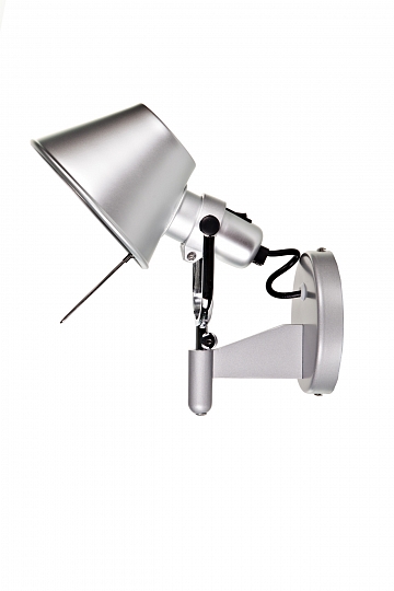 Дизайнерский настенный светильник-бра Tolomeo Faretto chrome