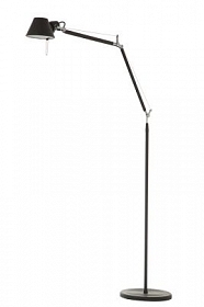 Дизайнерский напольный торшер Tolomeo Micro Terra black/matte