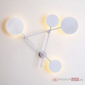 Бра Iride Bernhardt Dots 100 Cm Белый -26