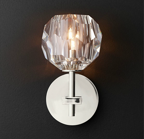 Бра Rh Boule De Cristal Single Sconce Chrome -22