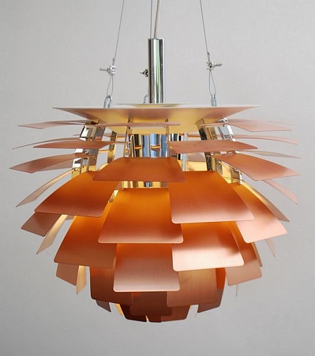 Дизайнерская подвесная люстра Artichoke 60cm gold