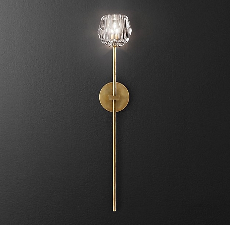 Бра Rh Boule De Cristal Long Sconce Brass -22