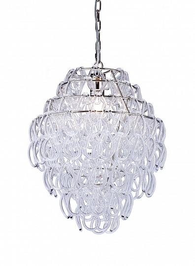 Дизайнерская подвесная люстра Vistosi Giogali 40cm glassy