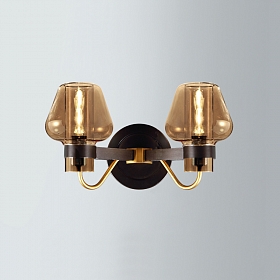 Бра Montalembert Sconce By Studios Черный, Янтарь -26