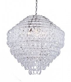 Дизайнерская подвесная люстра Vistosi Giogali 80cm glassy