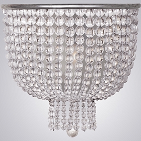 Бра Jacqueline White Sconce Silver -22