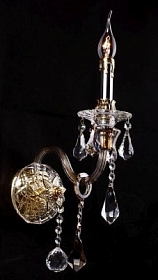Настенный светильник-бра с хрусталем Artevaluce