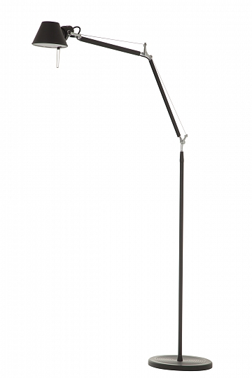 Дизайнерский напольный торшер Tolomeo Micro Terra black/matte