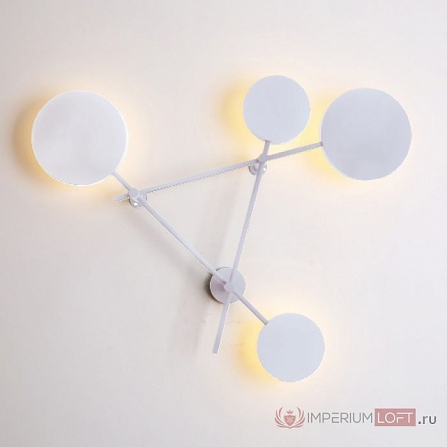 Бра Iride Bernhardt Dots 100 Cm Белый -26
