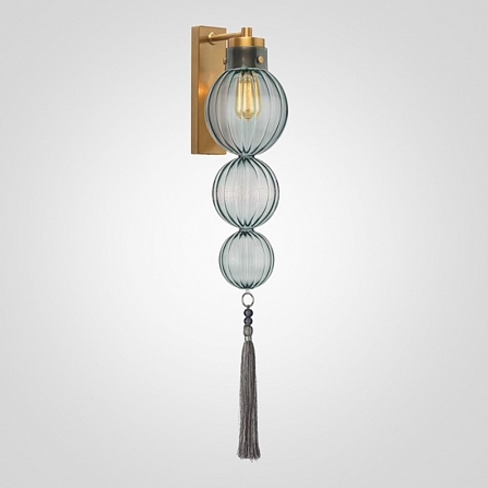 Бра Heathfield Lighting - Medina Wall Brass/Blue -22