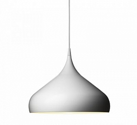 Дизайнерская подвесная люстра Spinning Light 41cm white