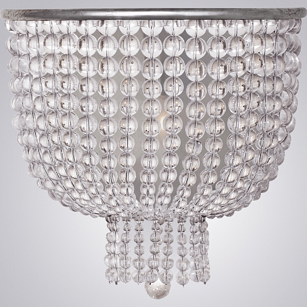 Бра Jacqueline White Sconce Silver -22