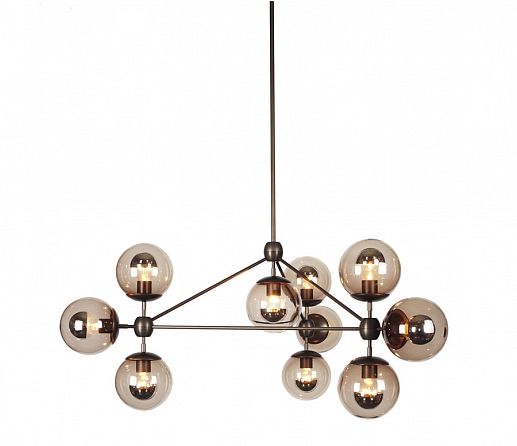 Светильник подвесной Modo Chandelier 10 Globes 104 x 91 H51 см