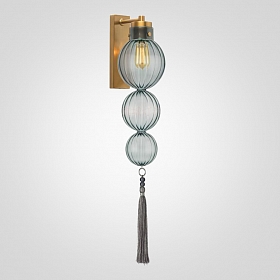 Бра Heathfield Lighting - Medina Wall Brass/Blue -22