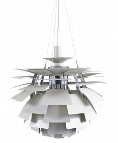Дизайнерская подвесная люстра Artichoke 72cm white