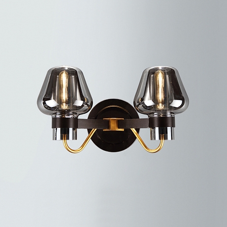 Бра Montalembert Sconce By Studios Черный, Дымчатый -26