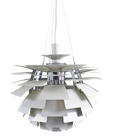 Дизайнерская подвесная люстра Artichoke 72cm white