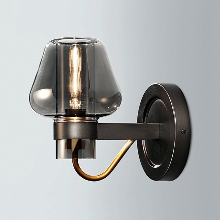 Бра Montalembert Sconce By Studios Черный, Дымчатый -26