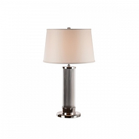 Настольная лампа с абажуром
