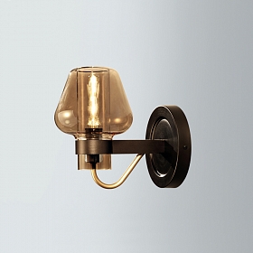Бра Montalembert Sconce By Studios Черный, Янтарный -26