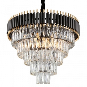 Empire Black Chandelier Crystal D 66 -22