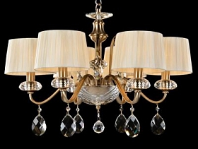 Люстра с тканевыми абажурами Artevaluce