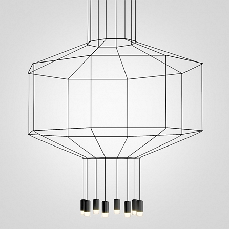 Via Wireflow 0299 Octagonal Square Pendan Light -22