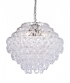 Дизайнерская подвесная люстра Vistosi Giogali 60cm glassy