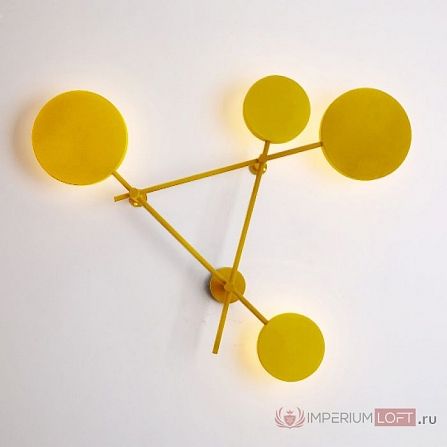 Бра Iride Bernhardt Dots 100 Cm Желтый -26